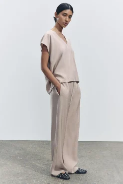 Sale PANTALÓN PIJAMERO ZW COLLECTION Mujer Pantalones