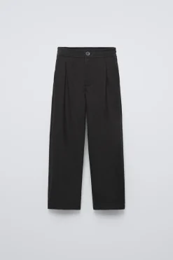 Niños ZARA 6 - 14 Años·Pantalones|6 - 14 Años·Trajes<PANTALÓN PINZAS