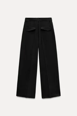 New PANTALÓN PINZAS BOLSILLOS Mujer Pantalones