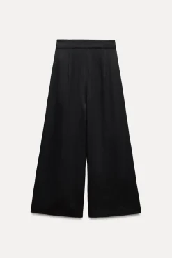 Hot PANTALÓN PINZAS MEZCLA LINO ZW COLLECTION Mujer Pantalones