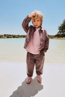 Niños ZARA 1½ - 6 Años·Pantalones|1½ - 6 Años·Pantalones / Leggings<PANTALÓN PINZAS PESPUNTES