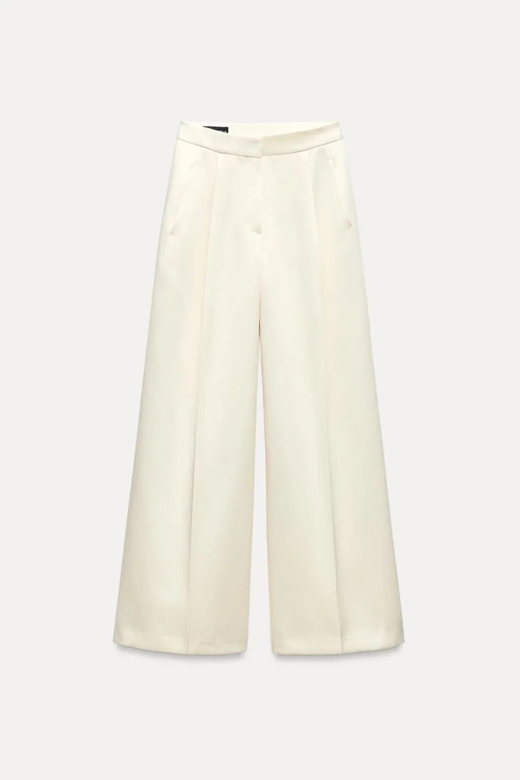 Fashion PANTALÓN PINZAS SATINADO Mujer Pantalones