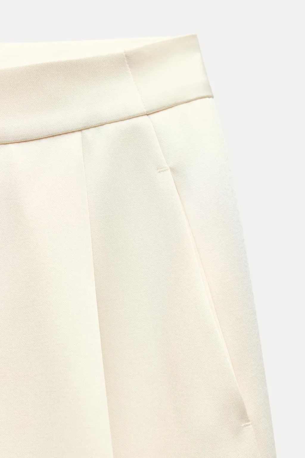 Fashion PANTALÓN PINZAS SATINADO Mujer Pantalones