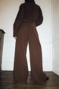 Online PANTALÓN PLIEGUES Mujer Pantalones