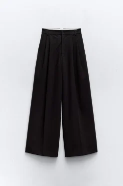 Discount PANTALÓN PLIEGUES Mujer Pantalones