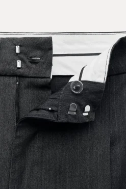 Discount PANTALÓN PLIEGUES Mujer Pantalones