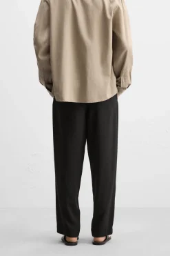 Online PANTALÓN PLIEGUES CINTURÓN Hombre Pantalones