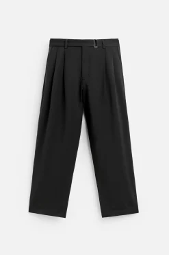 Online PANTALÓN PLIEGUES CINTURÓN Hombre Pantalones
