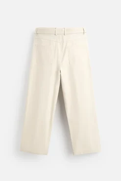 New PANTALÓN PLIEGUES CINTURÓN Hombre Pantalones