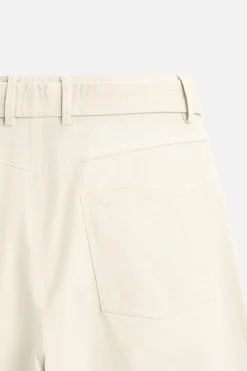 New PANTALÓN PLIEGUES CINTURÓN Hombre Pantalones