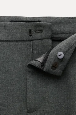 Clearance PANTALÓN PLIEGUES CINTURÓN Mujer Pantalones