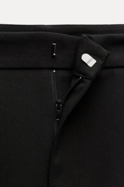 Online PANTALÓN PLIEGUES CINTURÓN Mujer Pantalones