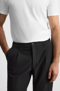 New PANTALÓN PLIEGUES CON VISCOSA Hombre Pantalones