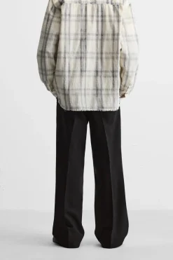 Discount PANTALÓN PLIEGUES FLARED FIT Hombre Pantalones