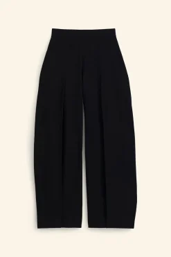 Outlet PANTALÓN PLIEGUES LANA 100% LIMITED EDITION Mujer Pantalones