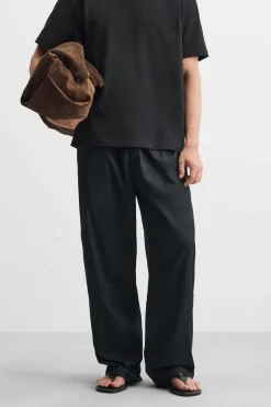 Fashion PANTALÓN POPELÍN LAVADO Hombre Pantalones