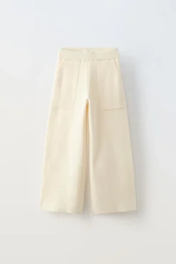 Niños ZARA 6 - 14 Años·Punto|6 - 14 Años·Pantalones<PANTALÓN PUNTO BOLSILLOS