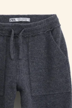 Niños ZARA 6 - 14 Años·Pantalones<PANTALÓN PUNTO BOLSILLOS LIMITED EDITION