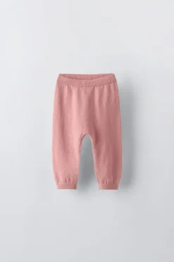 Niños ZARA 0 - 6 Meses·Punto|0 - 6 Meses·Leggings / Polainas<PANTALÓN PUNTO CON LANA