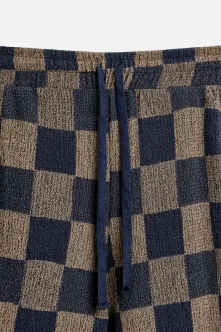 Online PANTALÓN PUNTO CUADROS Hombre Pantalones