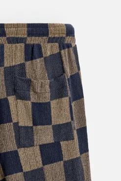 Online PANTALÓN PUNTO CUADROS Hombre Pantalones