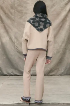 Niños ZARA 6 - 14 Años·Punto|6 - 14 Años·Pantalones<PANTALÓN PUNTO ONDAS CONTRASTE LIMITED EDITION