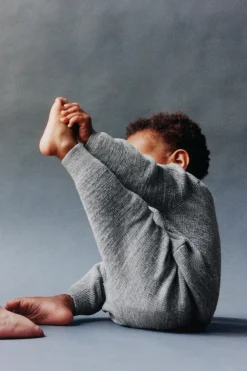 Niños ZARA 6 - 18 Meses·Conjuntos|6 - 18 Meses·Punto<PANTALÓN PUNTO PERLADO