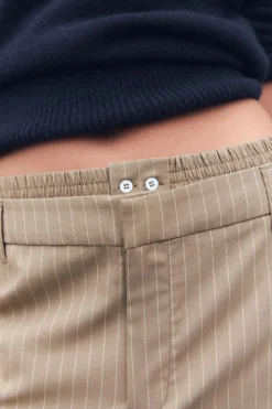 Hot PANTALÓN RAYA DIPLOMÁTICA BOXER Mujer Pantalones