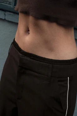 Clearance PANTALÓN RAYA DIPLOMÁTICA BOXER Mujer Pantalones