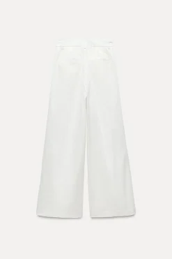 Hot PANTALÓN RAYA DIPLOMÁTICA PLIEGUES Mujer Pantalones