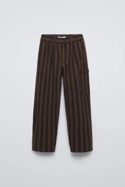 Niños ZARA 6 - 14 Años·Pantalones<PANTALÓN RAYAS