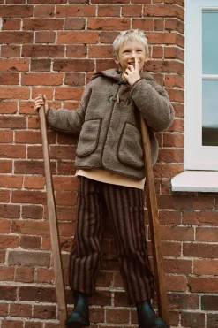 Niños ZARA 6 - 14 Años·Pantalones<PANTALÓN RAYAS