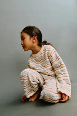 Niños ZARA 1½ - 6 Años·Punto|1½ - 6 Años·Pantalones<PANTALÓN RAYAS BRILLO