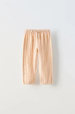 Niños ZARA 1½ - 6 Años·Pantalones|1½ - 6 Años·Pantalones / Leggings<PANTALÓN RAYAS ESTRUCTURA