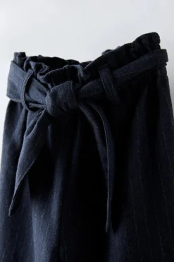 Niños ZARA 1½ - 6 Años·Pantalones|6 - 18 Meses·Pantalones / Leggings<PANTALÓN RAYAS FAJÍN