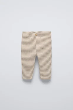 Niños ZARA 0 - 6 Meses·Leggings / Polainas|6 - 18 Meses·Conjuntos<PANTALÓN RAYAS SOFT TOUCH