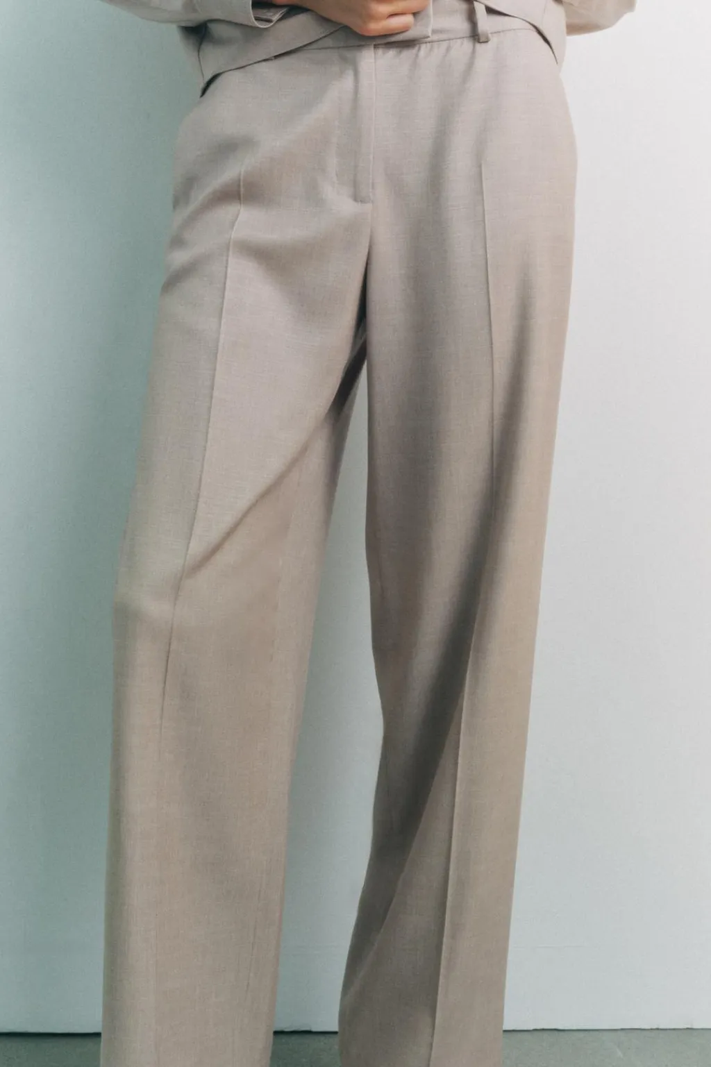 Fashion PANTALÓN RECTO Mujer Pantalones