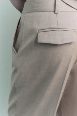 Fashion PANTALÓN RECTO Mujer Pantalones