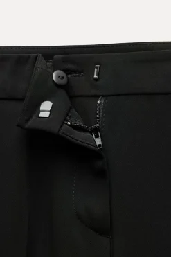 Outlet PANTALÓN RECTO BANDA LATERAL COMBINADA Mujer Pantalones