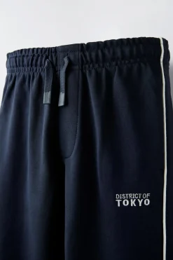 Niños ZARA 6 - 14 Años·Pantalones|6 - 14 Años·Deporte / Chándal<PANTALÓN RECTO BORDADO