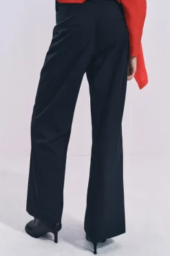 Best PANTALÓN RECTO CREMALLERAS ZW COLLECTION Mujer Pantalones