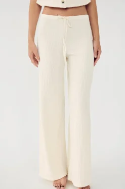 Online PANTALÓN RECTO ESTRUCTURA Mujer Pantalones