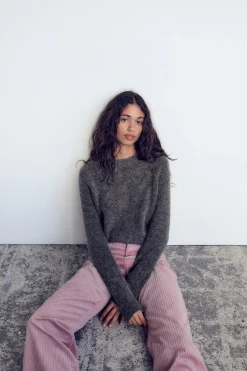 Outlet PANTALÓN RECTO PANA Mujer Pantalones