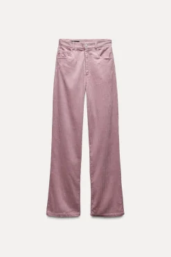 Outlet PANTALÓN RECTO PANA Mujer Pantalones