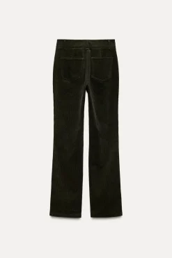 Online PANTALÓN RECTO PANA ZW COLLECTION Mujer Pantalones