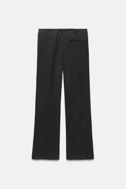 Clearance PANTALÓN RECTO PESPUNTES ZW COLLECTION Mujer Pantalones