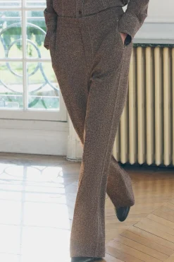 Best PANTALÓN RECTO PESPUNTES ZW COLLECTION Mujer Pantalones