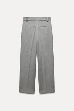 Outlet PANTALÓN RECTO PINZAS Mujer Pantalones