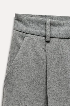 Outlet PANTALÓN RECTO PINZAS Mujer Pantalones