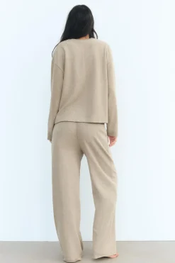 Clearance PANTALÓN RECTO SOFT Mujer Pantalones|Sudaderas / Joggers